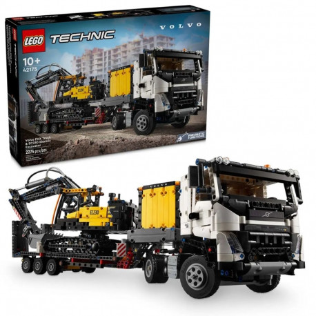 LEGO TECHNIC komplekt 42175 Volvo FMX veok ja EC230 elektriline ekskavaator