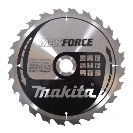 MAKITA CIRCULAR SAW 270x30x24z MAKFORCE WOOD