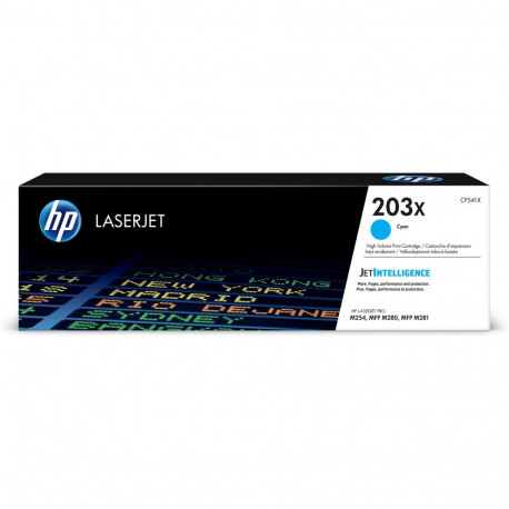 HP LaserJet lasertooner 203X suure mahuga originaal, tsüaan