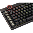 Corsair K100 RGB Gaming Keyboard, Corsair OPX, RGB LED - Black