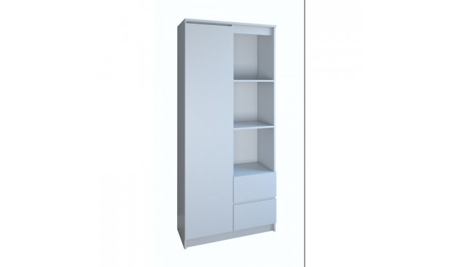 Topeshop RS-80 valge kontoriraamaturiiul