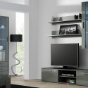 Cama set of two shelves 125cm SOHO grey matte