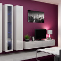 Cama Full cabinet VIGO '180' 180/40/30 white/white gloss