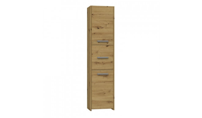 Topeshop S43 ARTISAN bathroom storage cabinet Oak