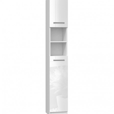 Topeshop MARBELA BIEL-POŁ bathroom storage cabinet White