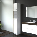 Topeshop MARBELA BIEL bathroom storage cabinet White