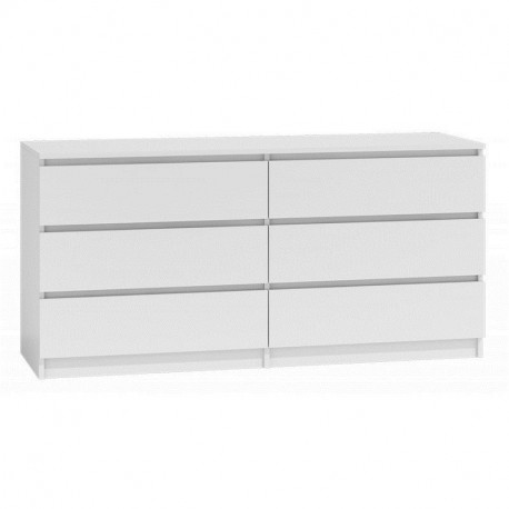 Topeshop M6 140 valge 2x3 kummut