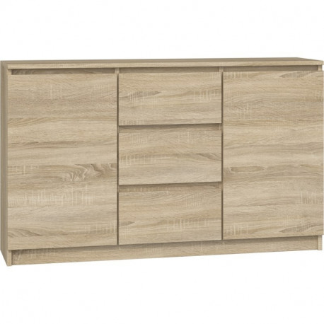Topeshop 2D3S sonoma tamm kummut