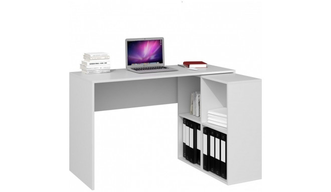 Topeshop PLUS 2X2 BIEL computer desk White