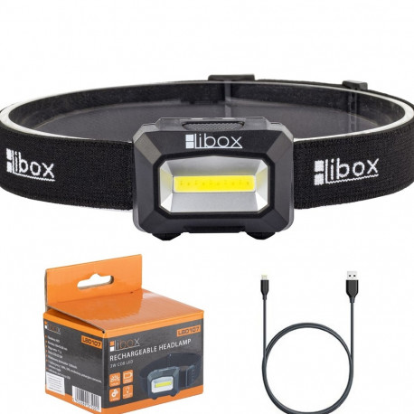 Libox LB0107 flashlight Black Headband flashlight LED