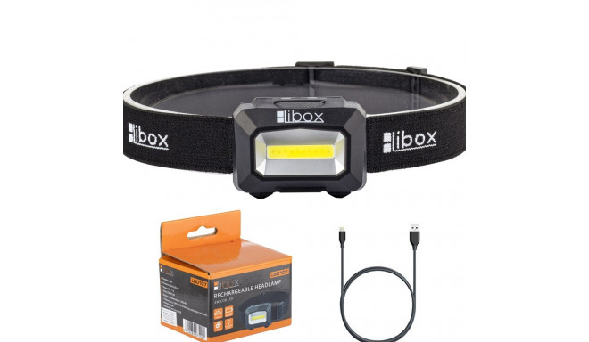 Libox LB0107 flashlight Black Headband flashlight LED