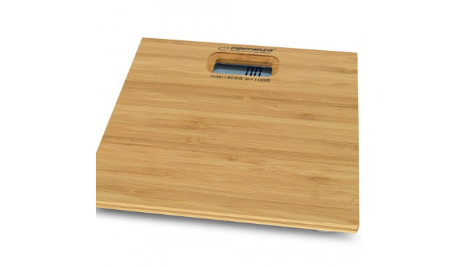 Esperanza EBS012 elektrooniline isiklik kaal ruudukujuline must, valge