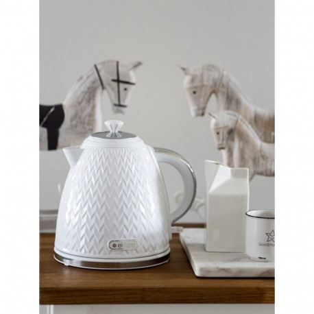 ELDOM elektriline veekeetja C265B NELA 1.7L 2000W, valge