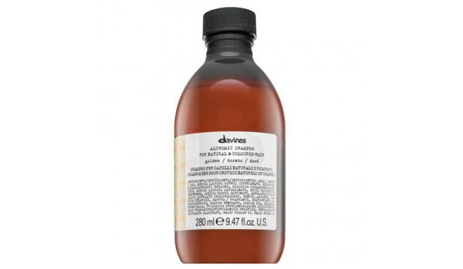 Davines Alchemic Shampoo тонирующий шампунь для светлых волос Золотой 280 мл