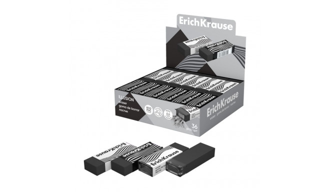 Eraser ErichKrause Illusion (box 36 pcs.)