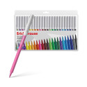 Fibre-tip pens ErichKrause, 24 colors (in PVC pouch with hanger 24 pcs)