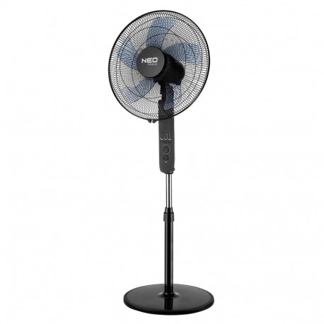 Wentylator podłogowy 50W, śr. 40 cm, 3 prędkości, oscylacja, pilot sterowania
