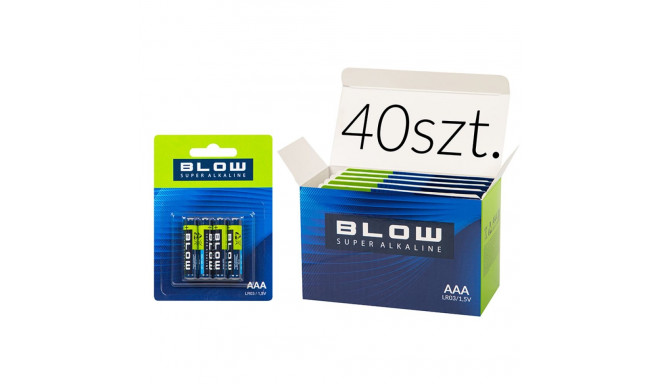 82-653# Bateria blow super alkaline aaa lr3 blister