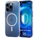 Mobiili tagakaas 3MK iPhone 16 Pro Max MagCase, läbipaistev