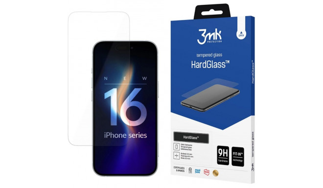 Kaitseklaas 3MK iPhone 16 Pro Max Hardglass