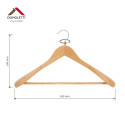 WOODEN COAT HANGER LSD001 NATURAL