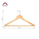 WOODEN HANGER LSN001-A NATURAL 5 PCS