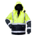 JACKET CANVAS HI-VIS WJ-8946 YEL/BLU XL