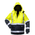 JACKET CANVAS HI-VIS WJ-8946 YEL/BLU XL JACKET CANVAS HI-VIS WJ-8946 YEL/BLU XL