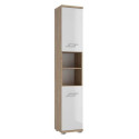 CABINET TALL BARI C35 WHITE/WOOD