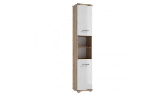 CABINET TALL BARI C35 WHITE/WOOD