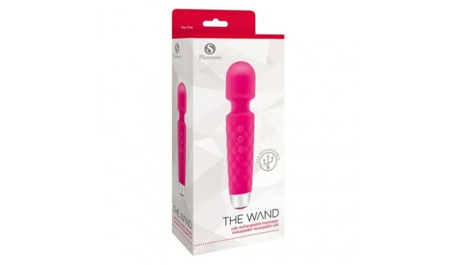 Massager S Pleasures The Wand Fuchsia Fuchsia Pink