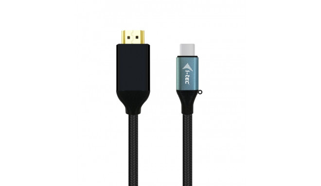 USB C -HDMI Kaabel i-Tec C31CBLHDMI60HZ       Must