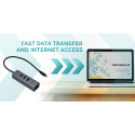 USB Hub C i-Tec C31METALG3HUB
