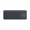 Klaviatūra Logitech 920-007143 Angļu Melns QWERTY