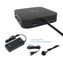 USB-jaotur i-Tec C31HDMIDPDOCKPD100 Must 100 W