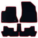 Car Floor Mat Set OCC Motorsport OCCCT0019RD Red 5 Pieces