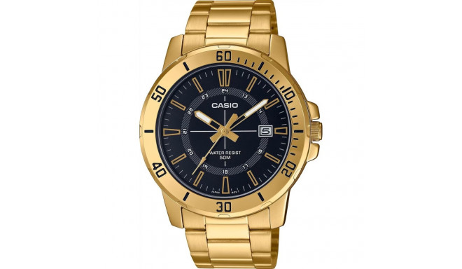 Meeste Kell Casio DIVER Must (Ø 45 mm)