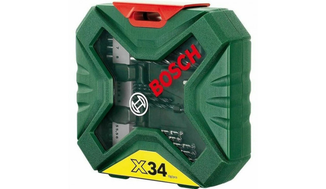 Puurikomplekt BOSCH Box X-Line (34 Tükid, osad)