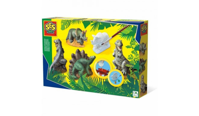 Modelleerimispasta SES Creative   Voolimiskomplekt Dinosaurused