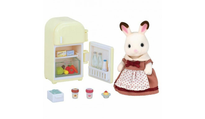 Action Figure Sylvanian Families Mom Rabbit Chocolate / Refrigerator