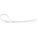 Nylon Cable Ties Startech CBMZT4N              White Nylon Cable Ties Startech CBMZT4N              White