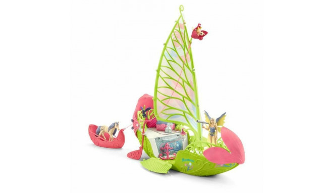 Playset Schleich Sera's magical flower boat 19 Tükid, osad Hobune