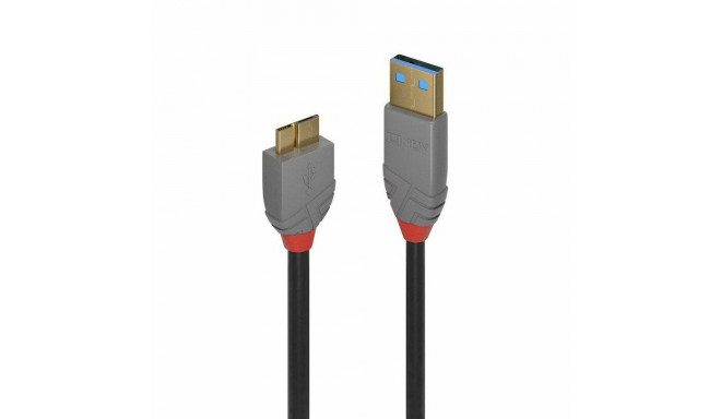 USB-kaabel LINDY 36768 Must 3 m