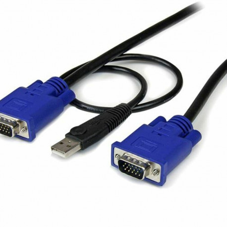 Cable adapter Startech SVECONUS10 White Black 3 m