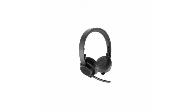 Bluetooth Peakomplekt Mikrofoniga Logitech 981-000914 Must Grafiithall