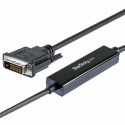 USB C -DVI-D Kaabel Startech CDP2DVIMM1MB Must 1 m