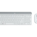 Клавиатура и мышь Logitech  MK470 Белый французский AZERTY