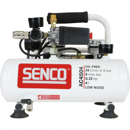 Silent õhukompressor 4 l, AC4504, SENCO