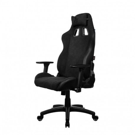 Arozzi Avanti SoftFabric | Gaming Chair | Soft Fabric | Pure Black