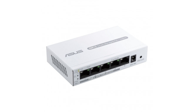 Asus | ExpertWiFi 5-Port GbE Smart Managed PoE+ Switch | EBP15 | Managed | Desktop